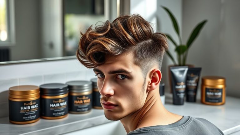 top curly hair waxes