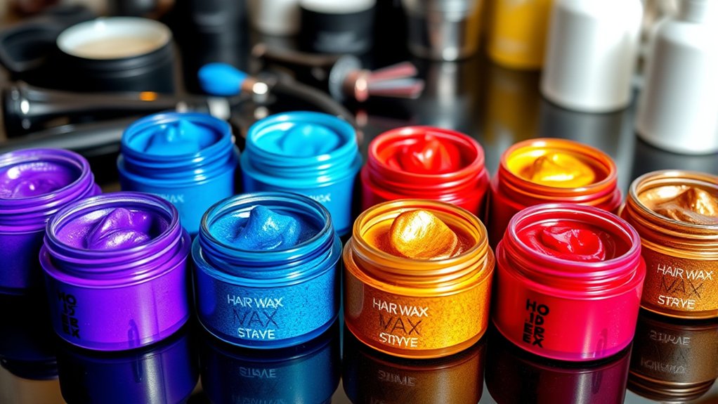 top hair wax paints