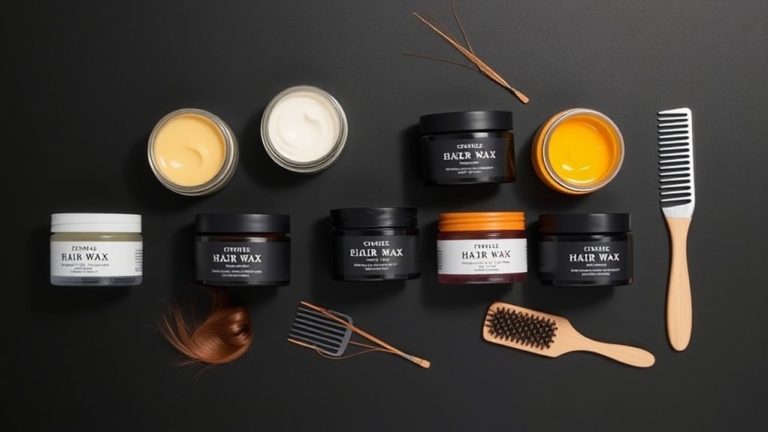 top hair wax picks