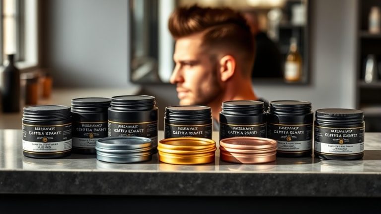 top hair wax styles
