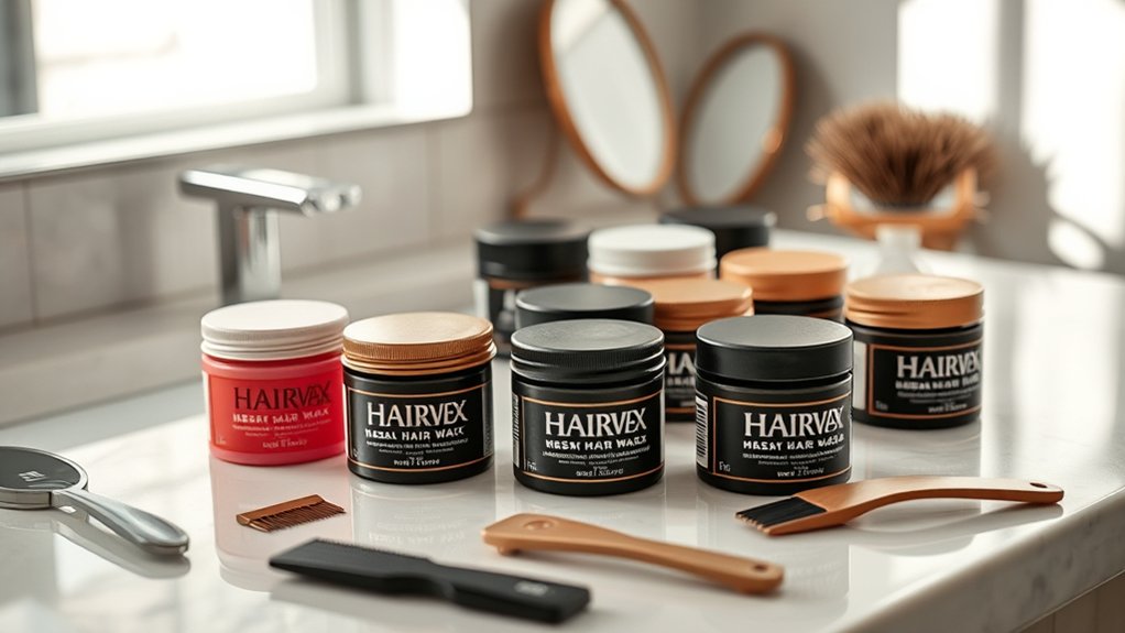 top messy hair wax