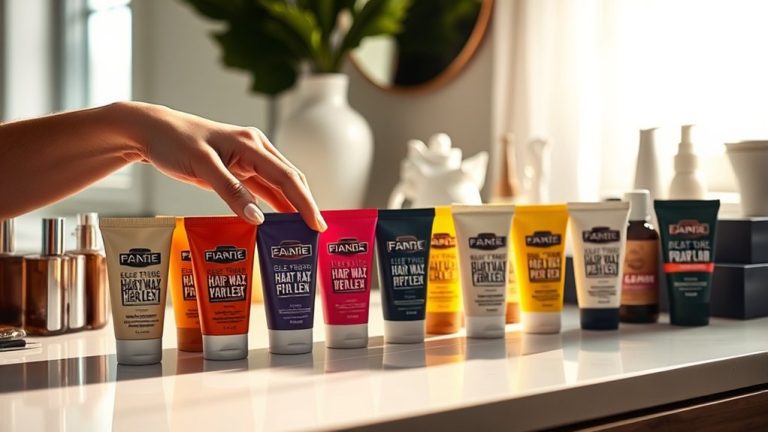 top short hair waxes