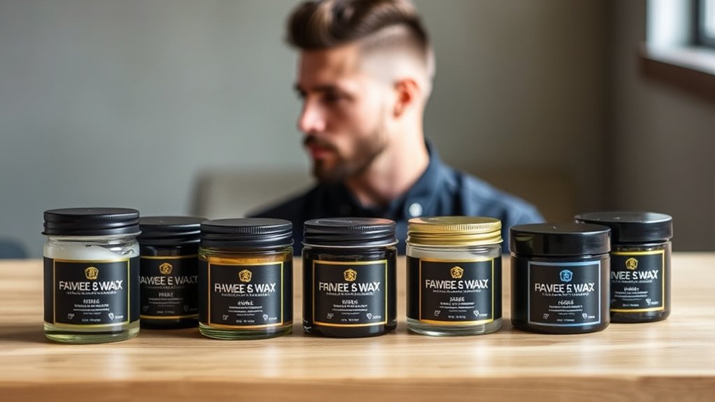 top strong hold wax
